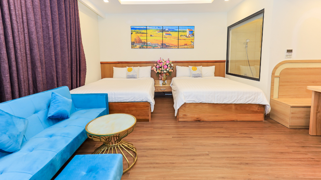 Studio Apartments with balcony (Căn hộ studio với ban công)