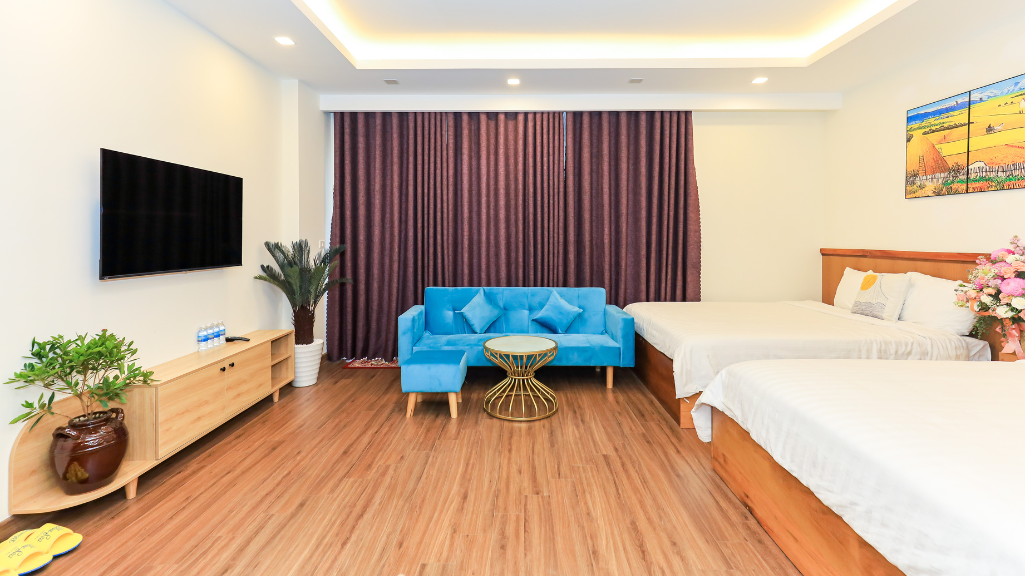 Studio Apartments with balcony (Căn hộ studio với ban công)