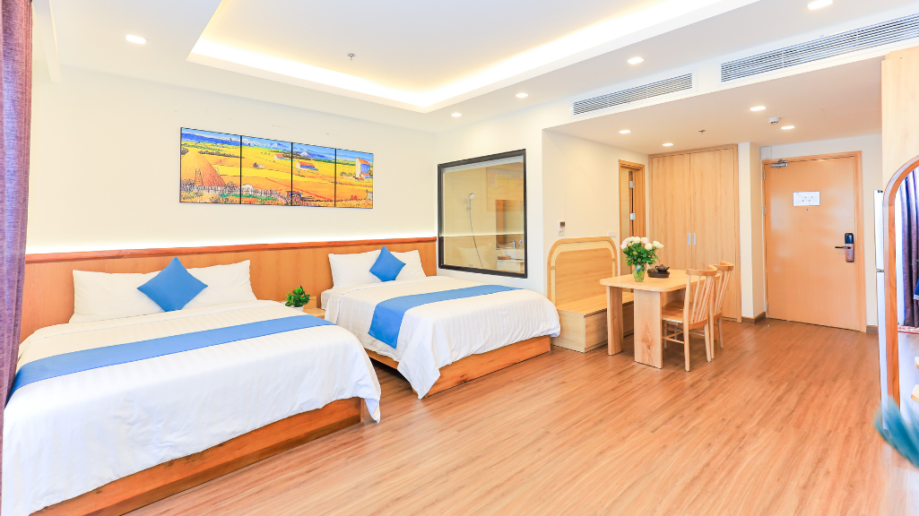 Studio Apartments with balcony (Căn hộ studio với ban công)